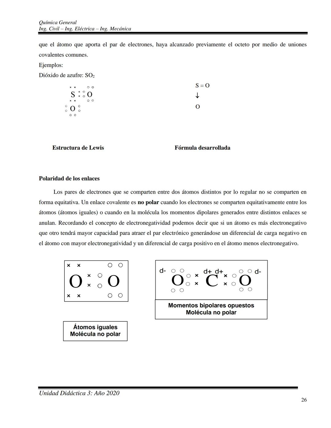 Química General
Ing. Civil - Ing. Eléctrica - Ing. Mecánica
UNIDAD DIDACTICA 3: ESTRUCTURA DE LA MATERIA
Contenidos conceptuales: Materia y 