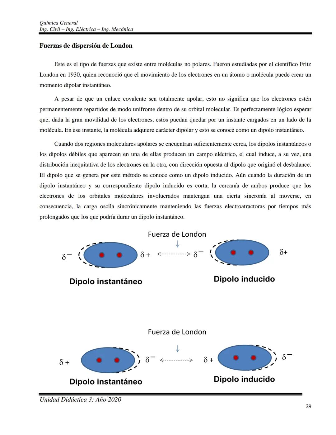 Química General
Ing. Civil - Ing. Eléctrica - Ing. Mecánica
UNIDAD DIDACTICA 3: ESTRUCTURA DE LA MATERIA
Contenidos conceptuales: Materia y 