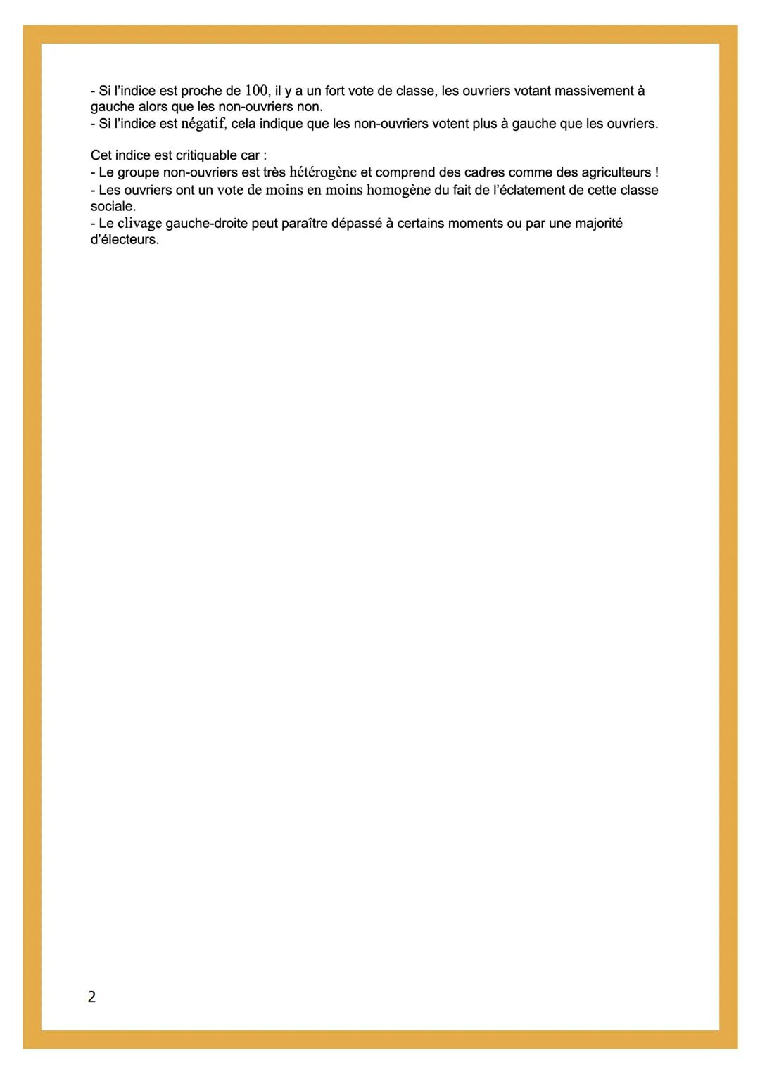 # ÉLÉMENTS
STATISTIQUES DE
SCIENCES POLITIQUES

TAUX DE PARTICIPATION ET DE MOBILISATION ÉLECTORALE

- Le taux de participation électorale m