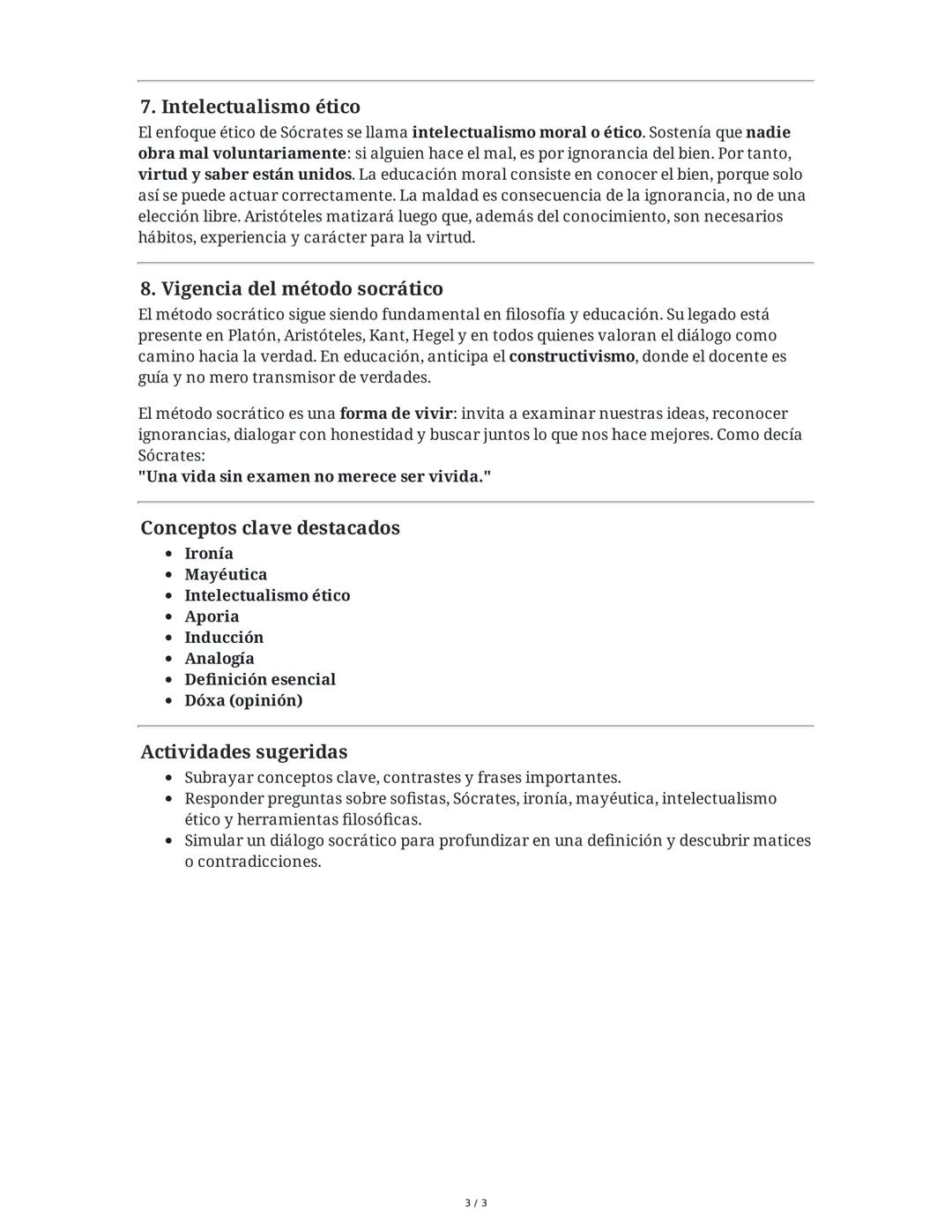 # Módulo 4: El Método Socrático

## 1. Los sofistas y Sócrates: Contrastes fundamentales

En la Atenas del siglo V a.C., los sofistas eran m