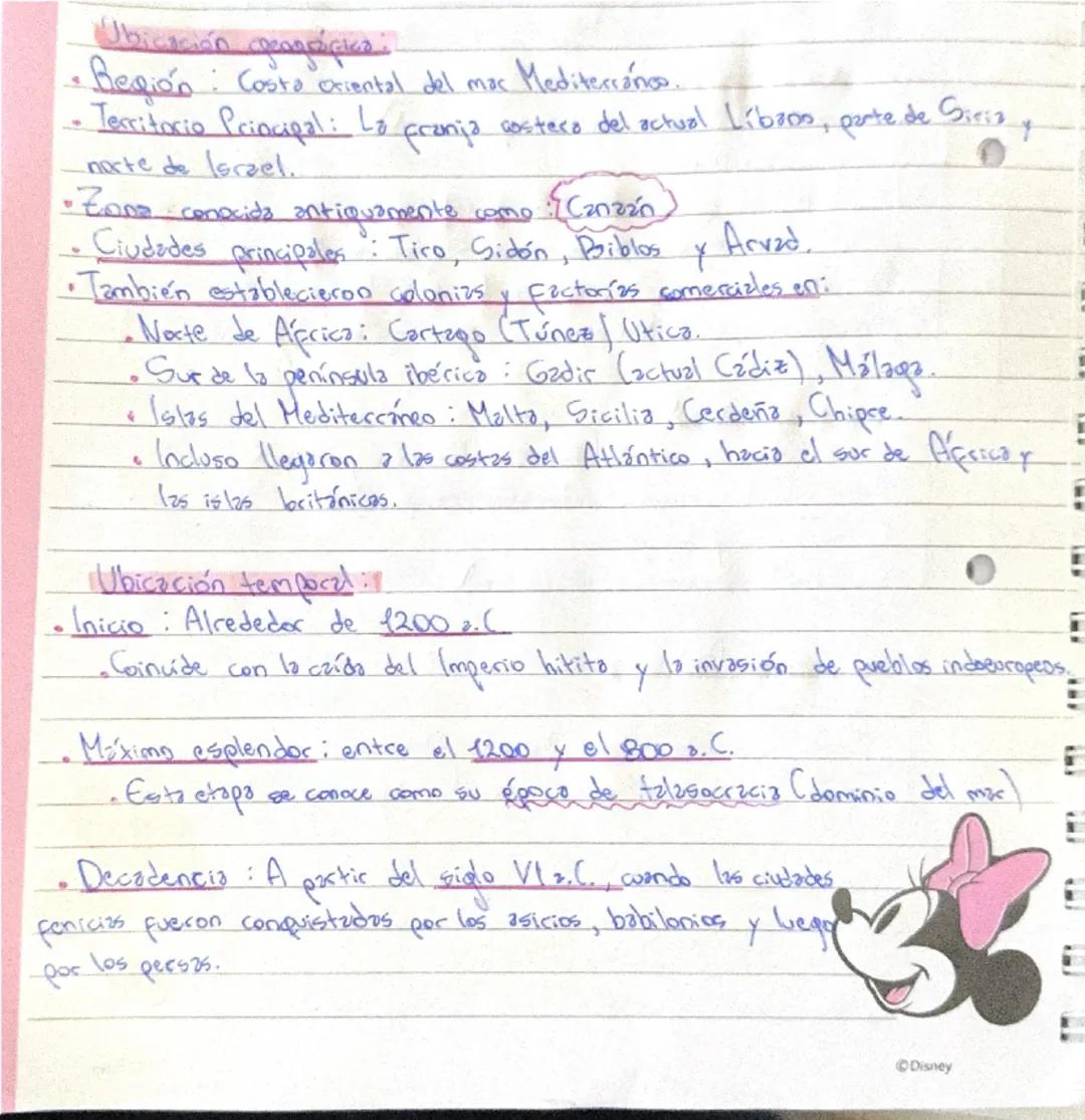 --- OCR Start ---
Ubicación geográfico:
• Begión: Costo oriental del mac Mediterráños.
- Territorie Principal: Lo pranja costero del actual 