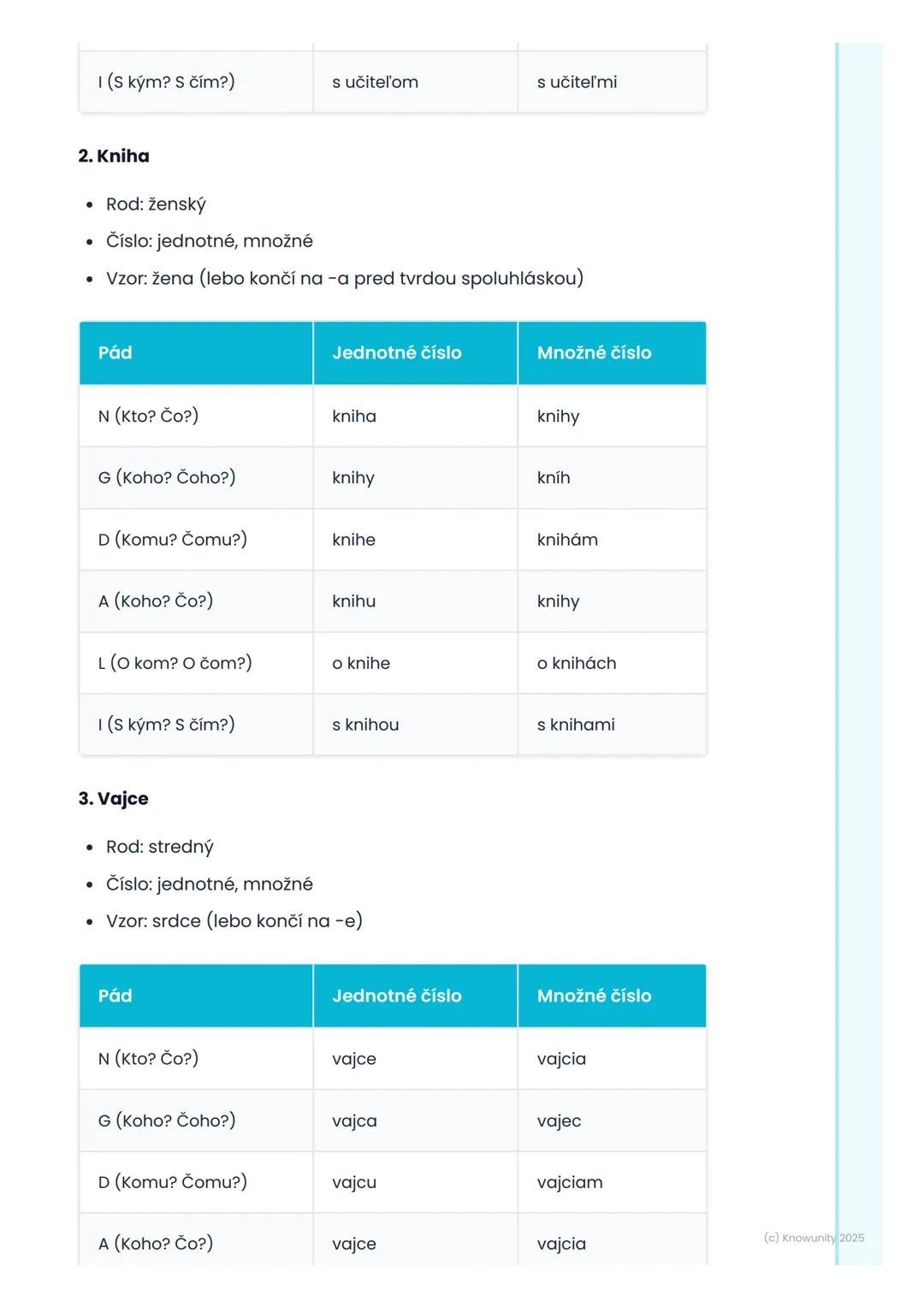 # Podstatné mená

## 1. Prehľad podstatných mien

Podstatné mená sú super dôležité, lebo pomenúvajú všetko okolo nás
ľudí, zvieratá, veci, v