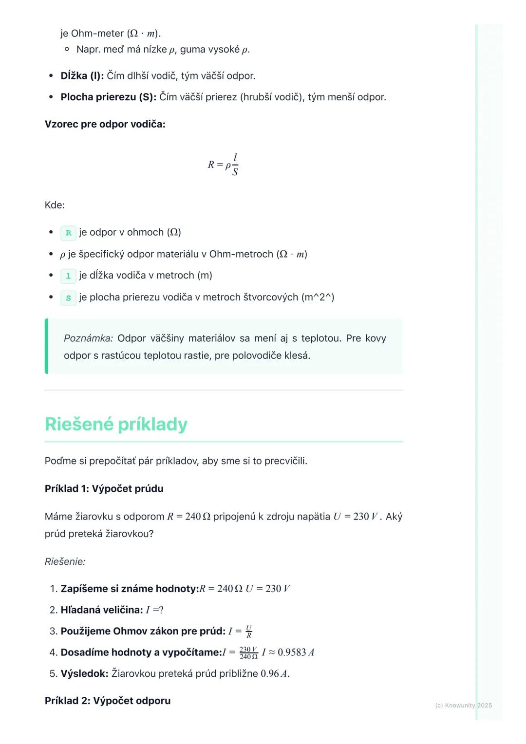 # Elektrický prúd, napätie, odpor

Úvod do témy

Dnes si zopakujeme základy elektrotechniky, konkrétne elektrický prúd,
napätie a odpor. Tie