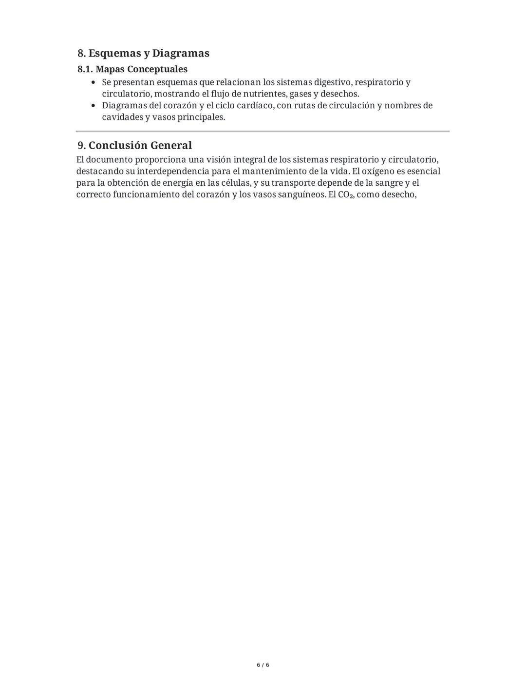 Resumen Completo: Sistema Respiratorio, Circulatorio y
Relacionados
Este resumen integra los contenidos de las 8 páginas del documento, que 