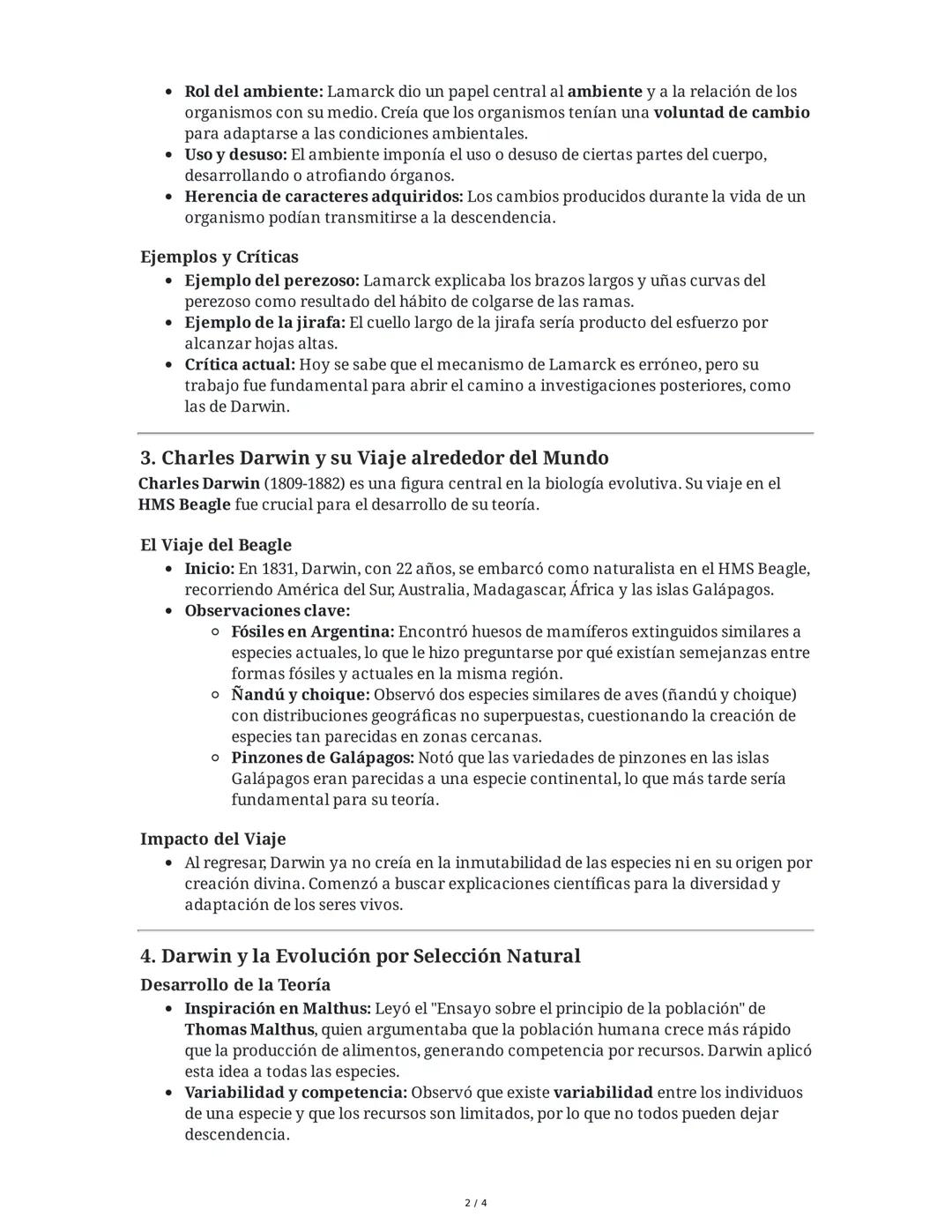 Teoría Sintética de la Evolución y sus Precursores
1. La Teoría Sintética de la Evolución
La teoría sintética de la evolución fue desarrolla