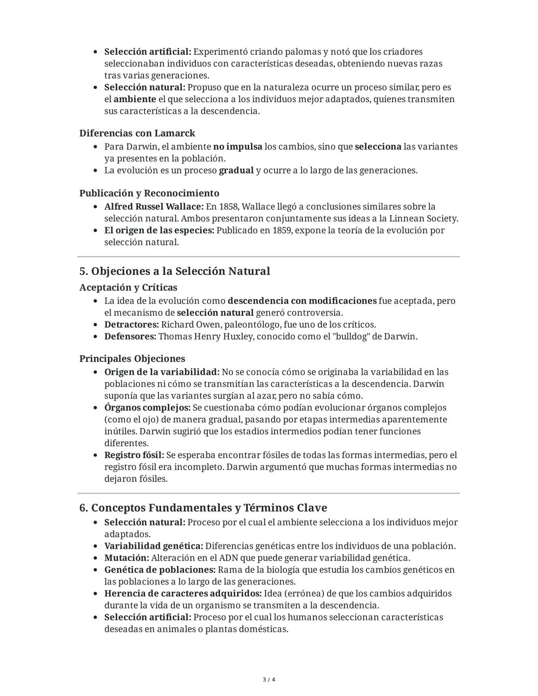 Teoría Sintética de la Evolución y sus Precursores
1. La Teoría Sintética de la Evolución
La teoría sintética de la evolución fue desarrolla