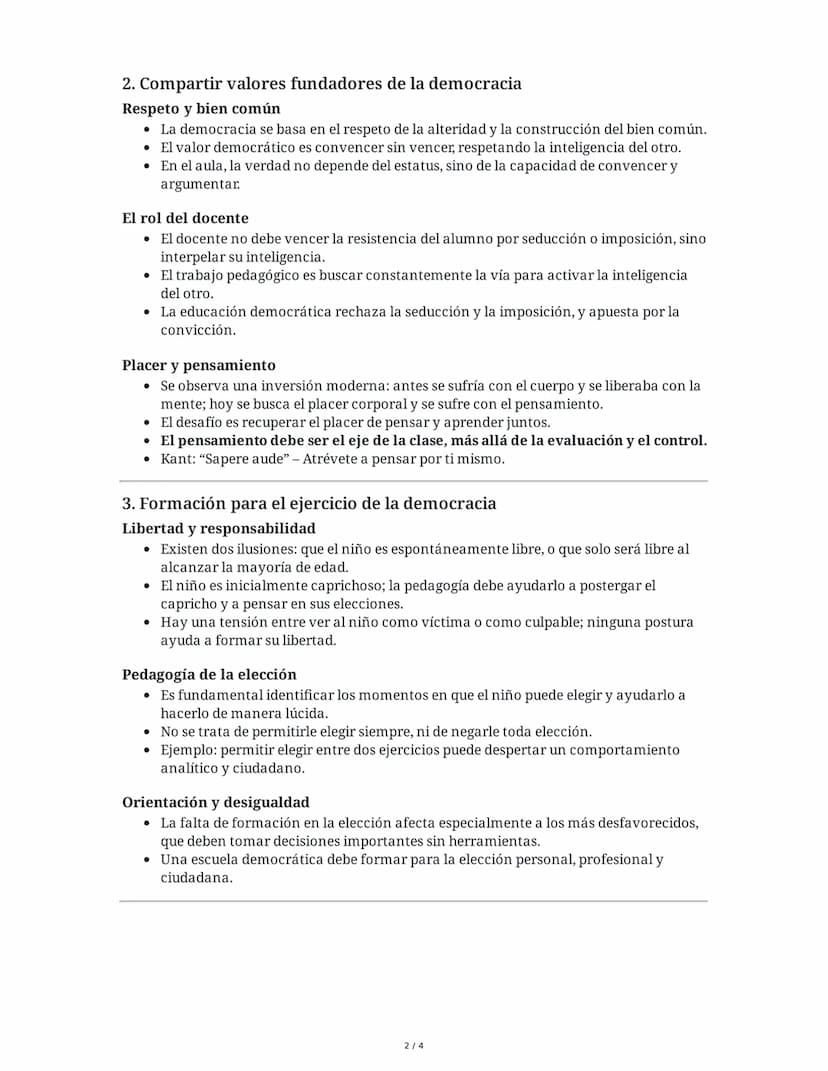 La opción de educar y la responsabilidad pedagógica - Philippe
Meirieu
Introducción: Democracia y Educación
Philippe Meirieu, en su conferen