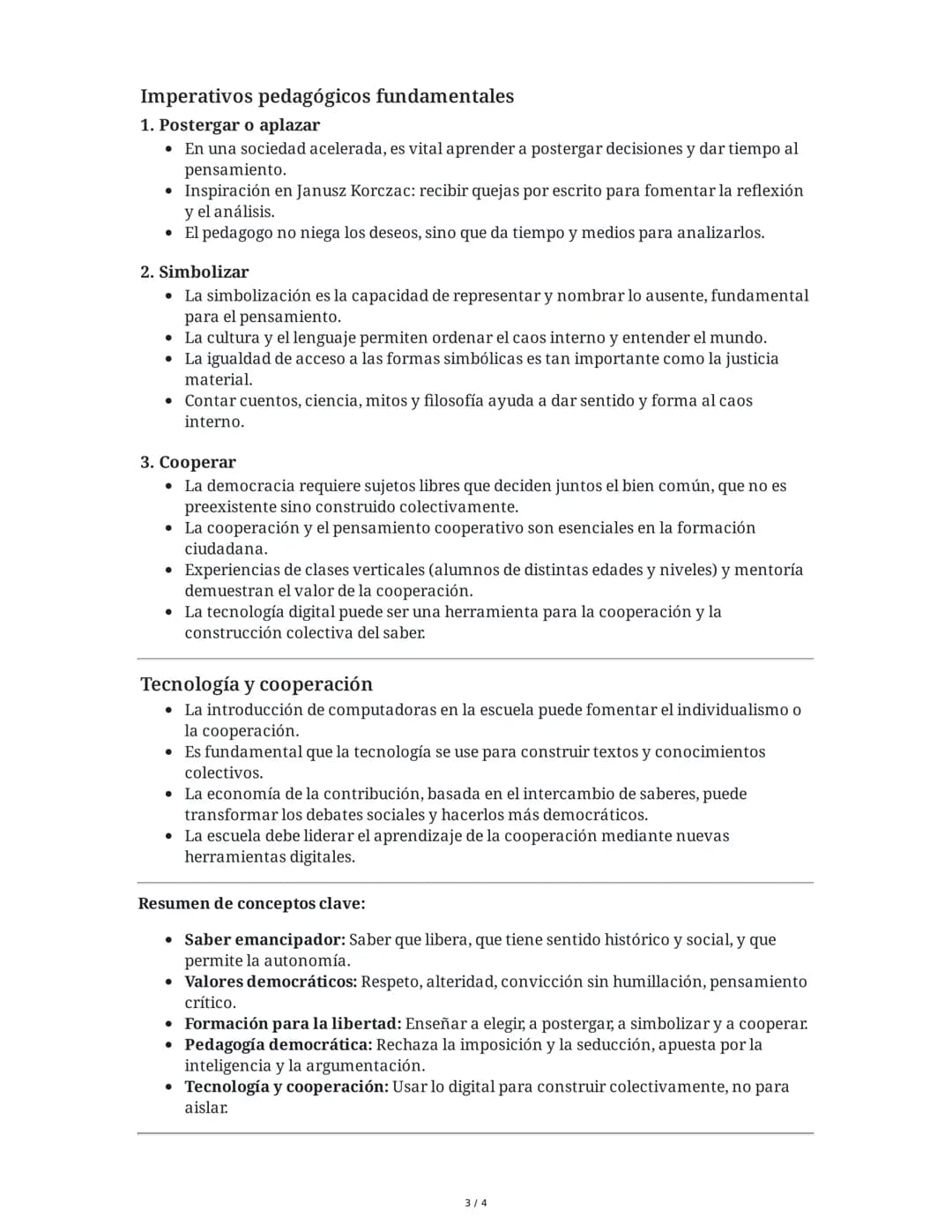 La opción de educar y la responsabilidad pedagógica - Philippe
Meirieu
Introducción: Democracia y Educación
Philippe Meirieu, en su conferen