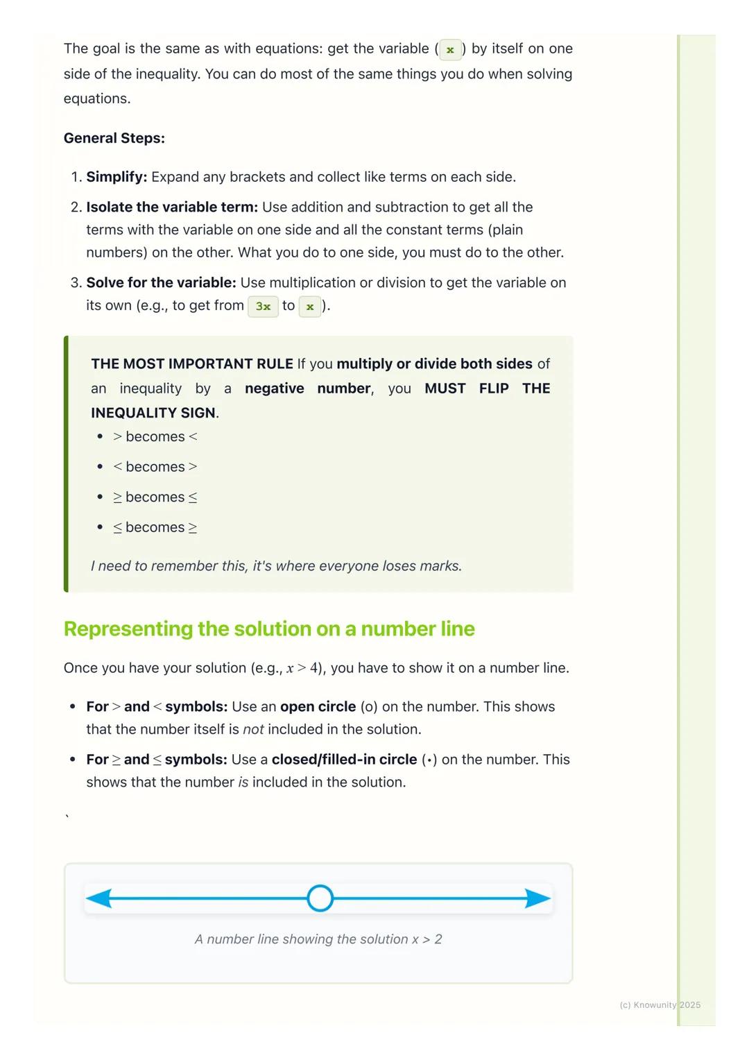 # Linear Inequalities

## What are linear inequalities?

Linear inequalities are mathematical statements that compare two expressions
using 
