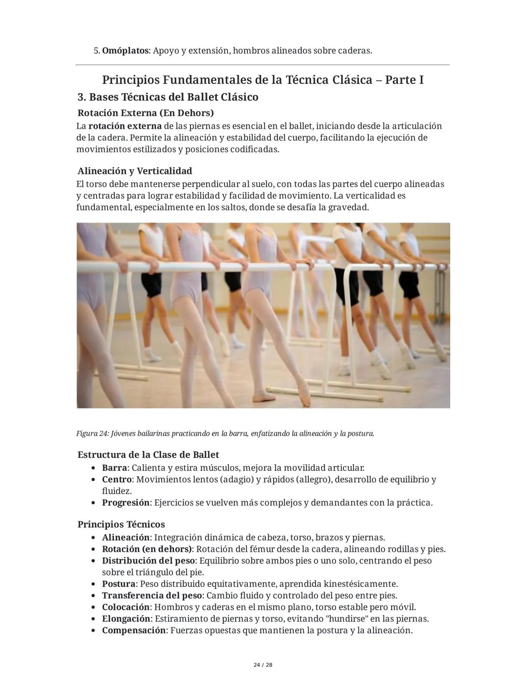 # Principios Fundamentales de la Técnica Clásica – Parte II

1. Movimientos Fundamentales del Ballet

## Jeté

El *battement tendu jeté* es 