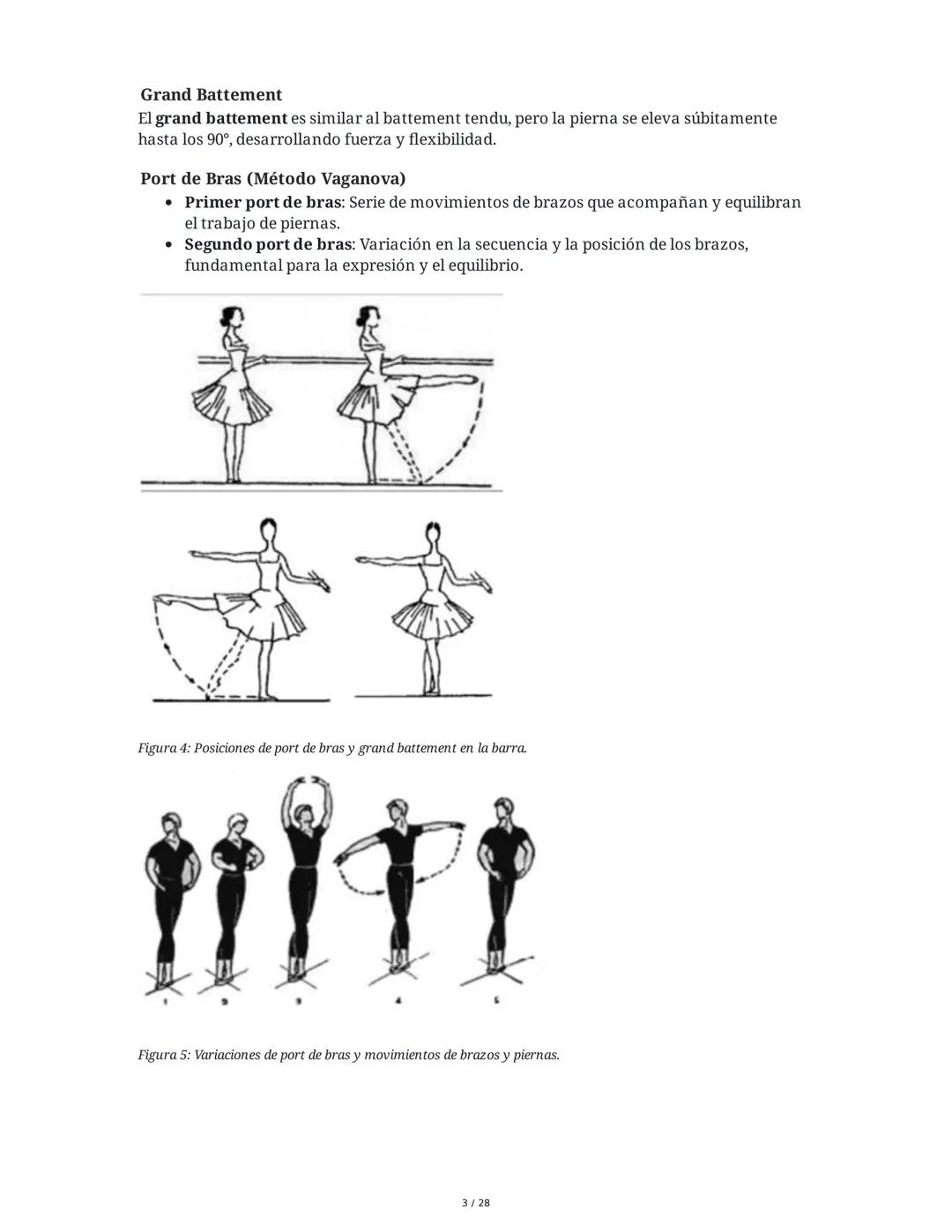 # Principios Fundamentales de la Técnica Clásica – Parte II

1. Movimientos Fundamentales del Ballet

## Jeté

El *battement tendu jeté* es 