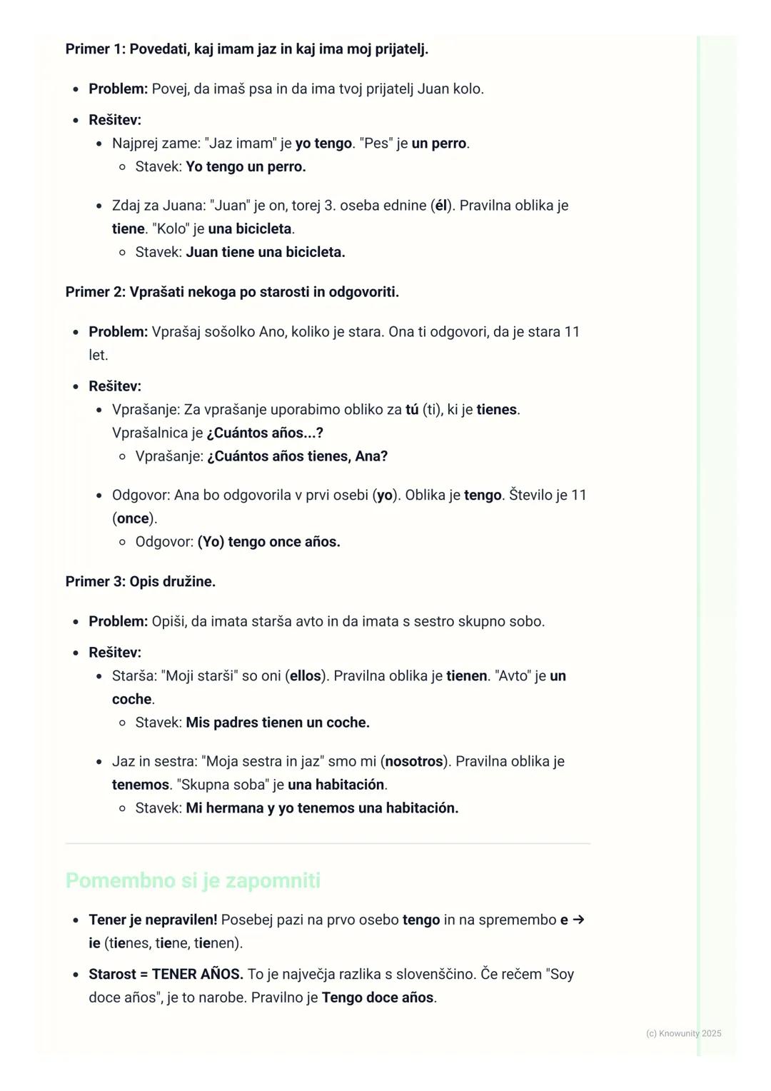 # Glagol 'Tener' (imeti)

Spoznavanje glagola 'tener'

Glagol tener je eden najpomembnejših glagolov v španščini. Po slovensko
pomeni imeti.