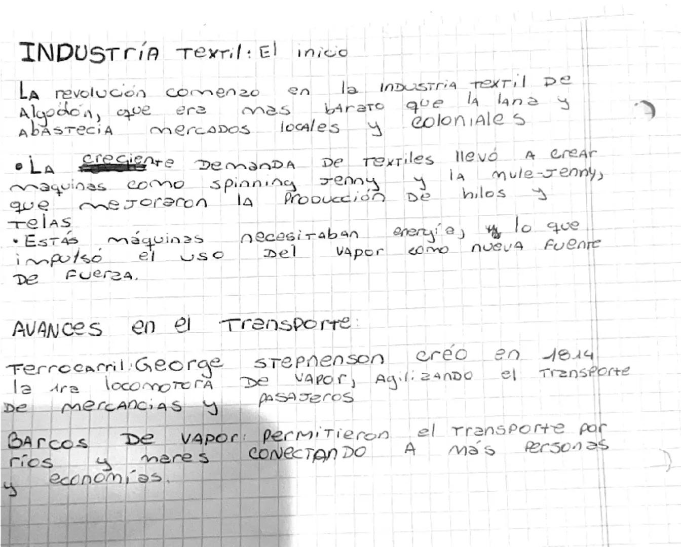 # Revolución Industrial
Exilo
La Revolución Industrial Fue un cambio enorme
que Transformo la economia, la tecnicA y la
SOCIDAD
COMENZANDO e