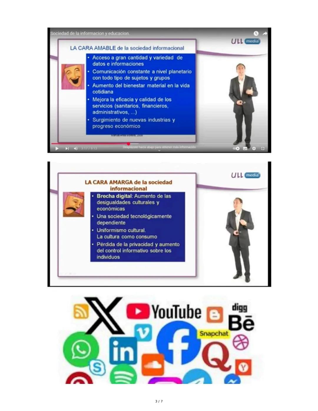 Las TICs en la Sociedad
1. Sociedad de la Información y Educación
Las Tecnologías de la Información y la Comunicación (TIC) han transformado