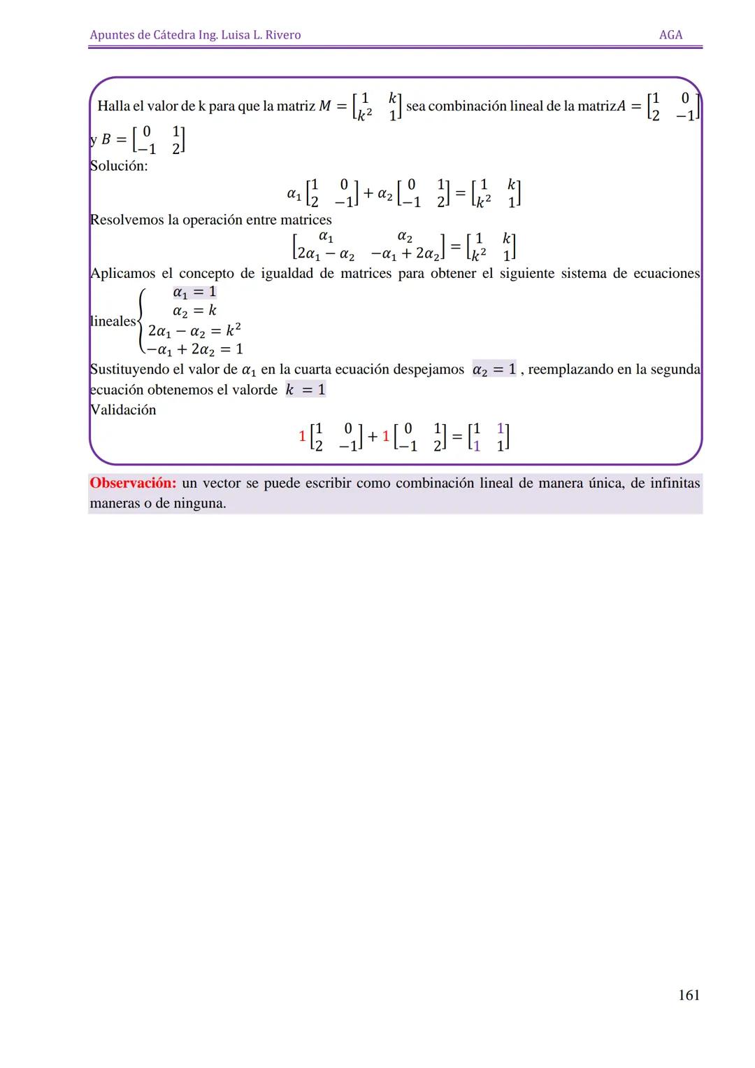 Apuntes de Cátedra Ing. Luisa L. Rivero

AGA

ESPACIOS

VECTORIALES

151 Apuntes de Cátedra Ing. Luisa L. Rivero
AGA

ESPACIOS VECTORIALES

