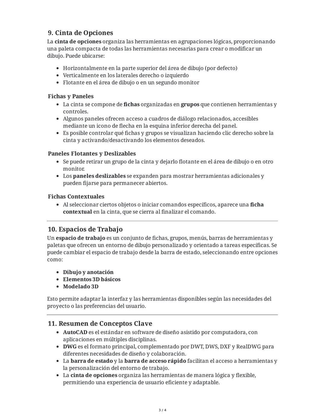 AutoCAD: Sistema de Representación II
1. Introducción a AutoCAD
AutoCAD es un software de Diseño Asistido por Computadora (CAD) que debutó e