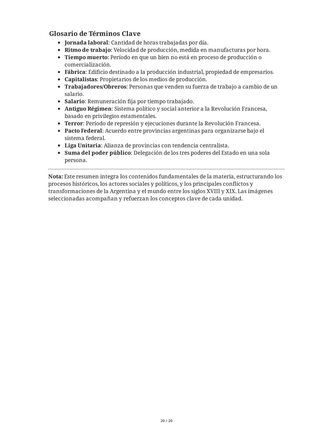 Historia 3º Año - Resumen Temático
Unidad 1: La Revolución Industrial
1.1. Revolución Neolítica y su Comparación con la Revolución Industria