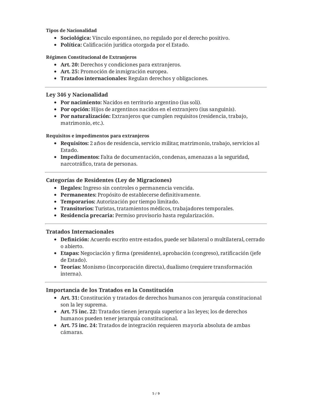 Resumen de Derecho Público
Unidad 1: El Derecho y sus Acepciones
Acepciones del Derecho
- Derecho subjetivo: Es la potestad de los individuo