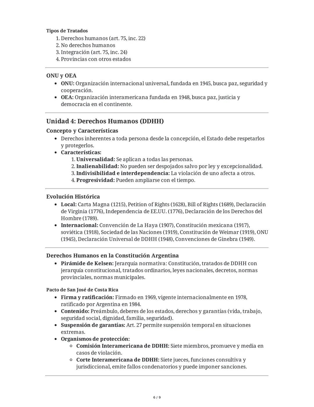 Resumen de Derecho Público
Unidad 1: El Derecho y sus Acepciones
Acepciones del Derecho
- Derecho subjetivo: Es la potestad de los individuo