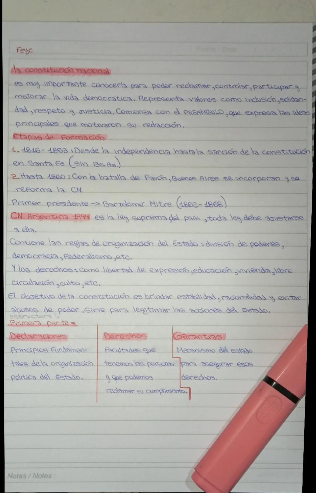 Feyc
la constitución nacional
Fo
es muy importante conocerla para poder reclamar, controlar, participar y
mejorar la vida democratica. Repre
