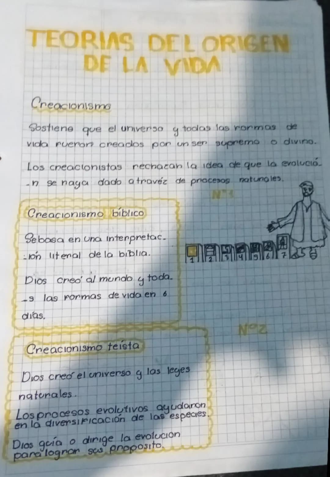 Teorias del origen de la vida 