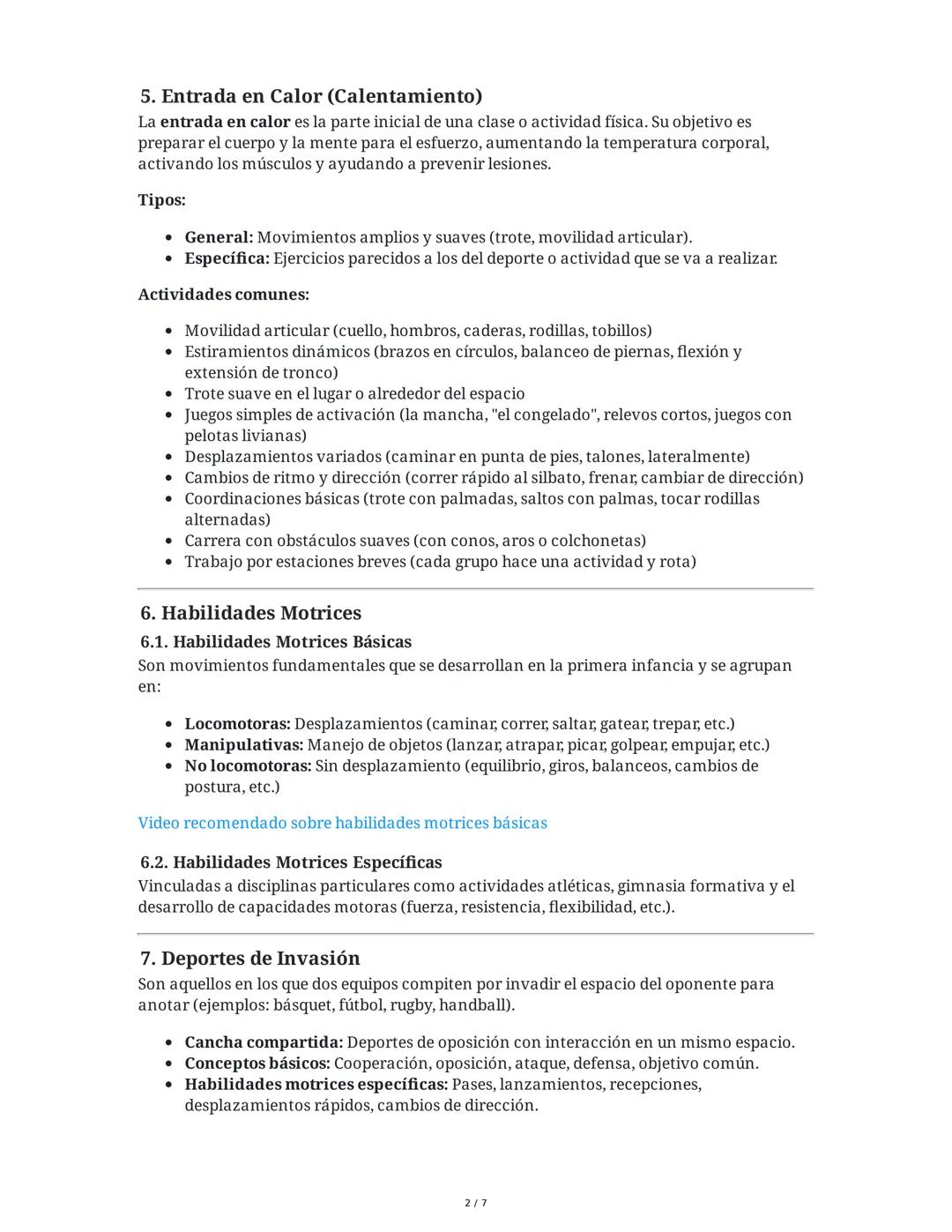 --- OCR Start ---
Educación Física - Resumen Teórico
1. Educación Física: Concepto, Enfoque y Beneficios
Educación física es una disciplina 