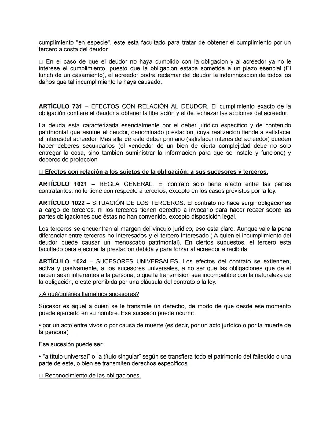 # UNIDAD 1:

Art. 724.-Definición. La obligación es una relación jurídica en virtud de la cual el acreedor tiene
el derecho a exigir del deu