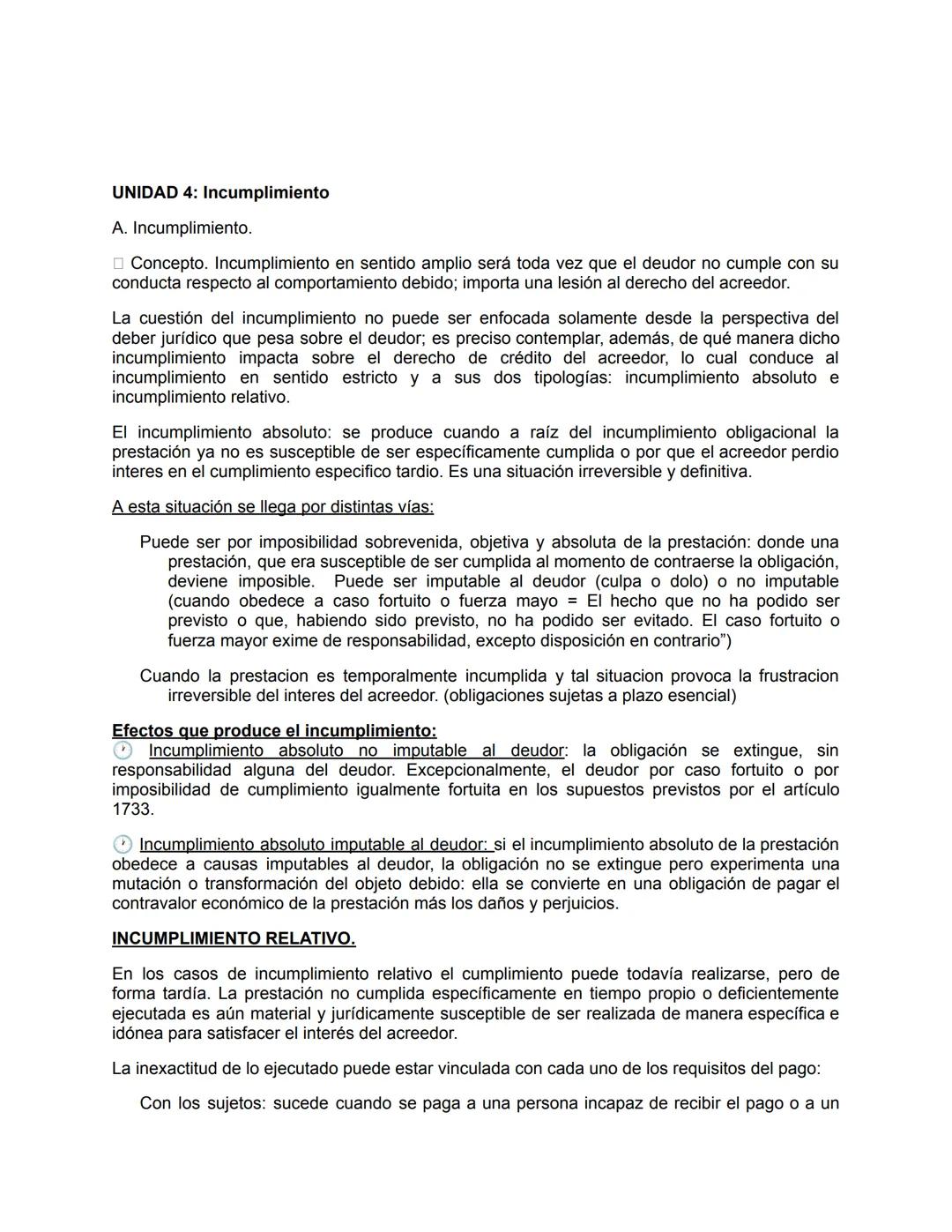 # UNIDAD 1:

Art. 724.-Definición. La obligación es una relación jurídica en virtud de la cual el acreedor tiene
el derecho a exigir del deu