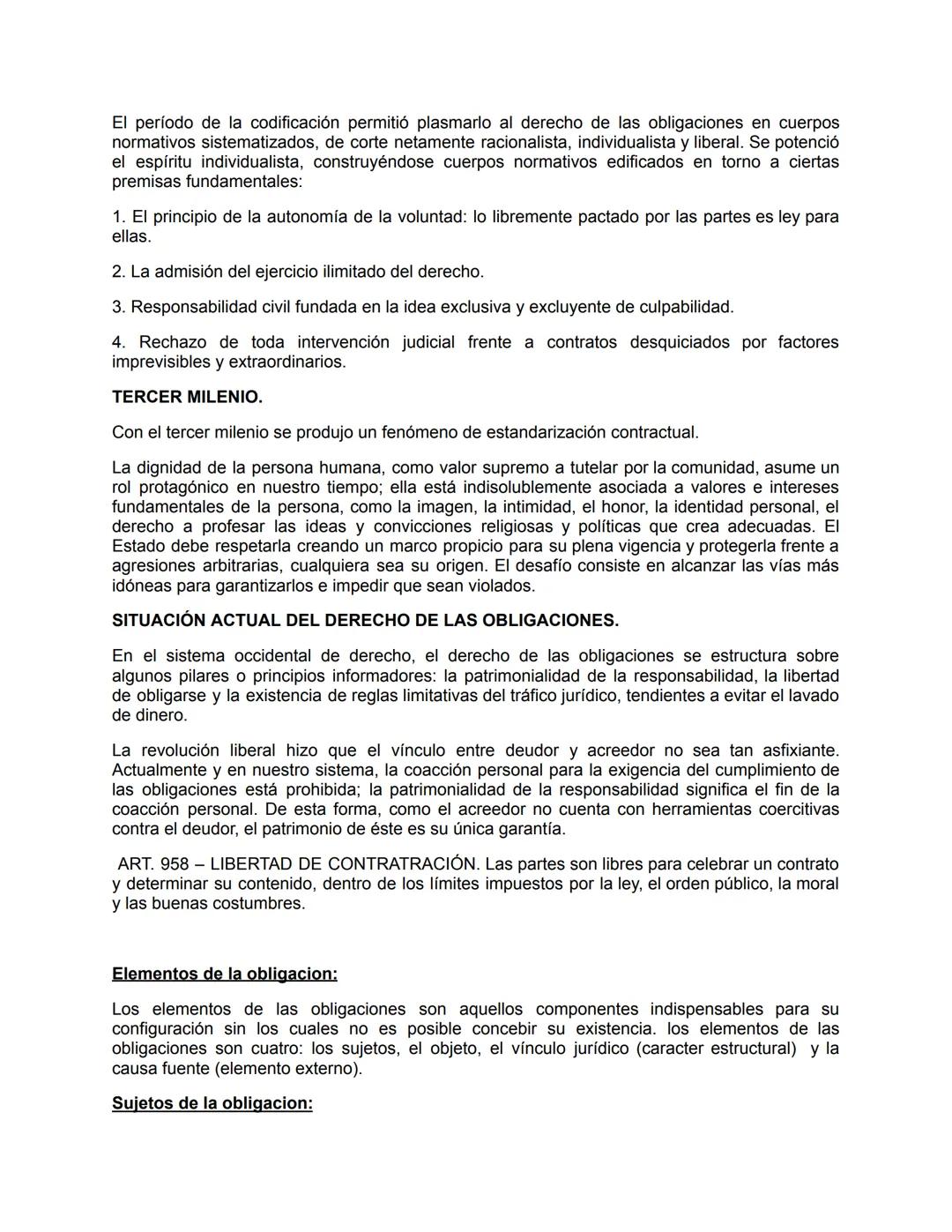 # UNIDAD 1:

Art. 724.-Definición. La obligación es una relación jurídica en virtud de la cual el acreedor tiene
el derecho a exigir del deu