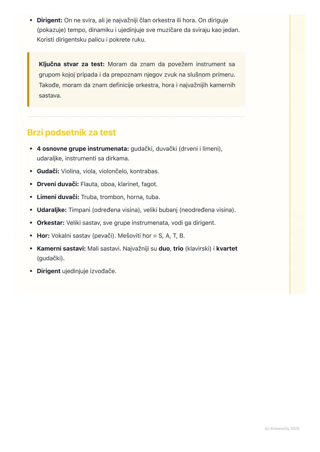 # Muzički instrumenti i sastavi

Uvod u muzičke instrumente i sastave

Muzički instrumenti su sprave koje se koriste za stvaranje zvukova, t