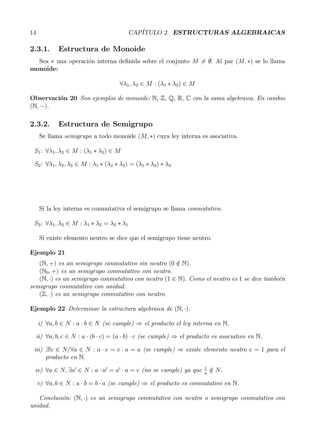 # Capítulo 1

# NOCIONES DE LOGICA

## 1.1. PROPOSICIONES
Consideremos las oraciones:
- ¿Quién vino? (interrogativa)
- El calor dilata los c