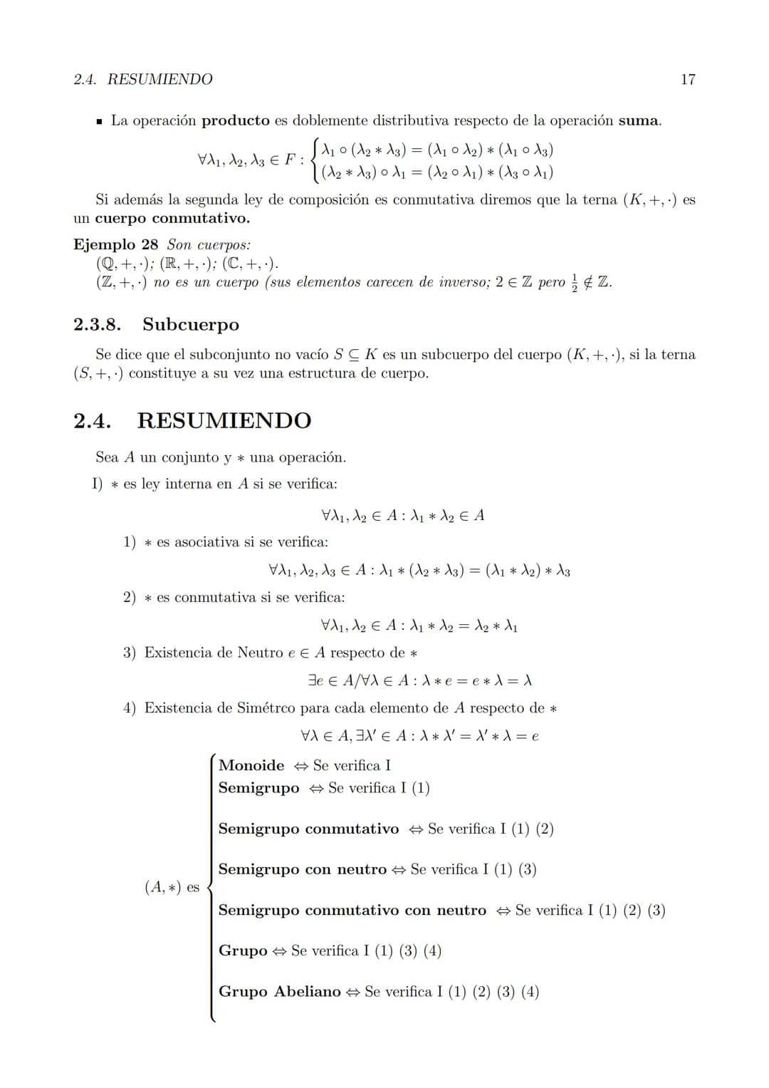 # Capítulo 1

# NOCIONES DE LOGICA

## 1.1. PROPOSICIONES
Consideremos las oraciones:
- ¿Quién vino? (interrogativa)
- El calor dilata los c