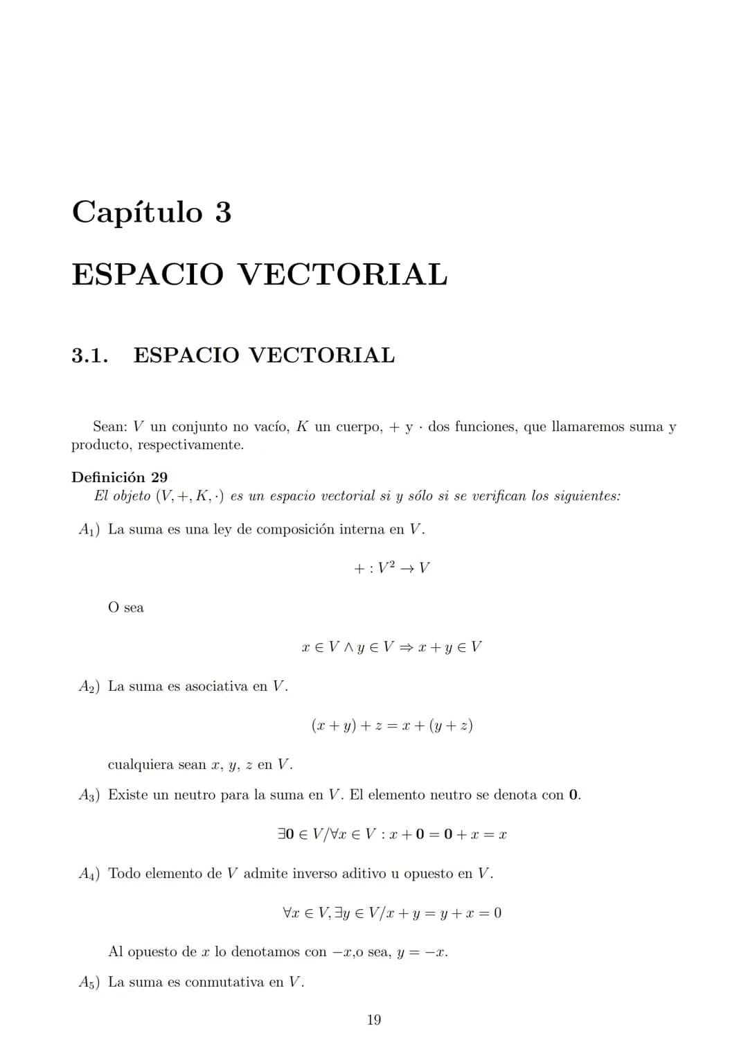 # Capítulo 1

# NOCIONES DE LOGICA

## 1.1. PROPOSICIONES
Consideremos las oraciones:
- ¿Quién vino? (interrogativa)
- El calor dilata los c