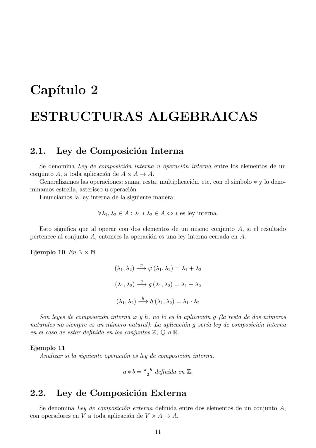 # Capítulo 1

# NOCIONES DE LOGICA

## 1.1. PROPOSICIONES
Consideremos las oraciones:
- ¿Quién vino? (interrogativa)
- El calor dilata los c