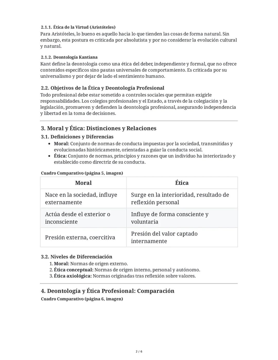 Resumen Integral: Deontología y Ética Profesional
1. Introducción a la Deontología y Ética Profesional
La deontología profesional y la ética