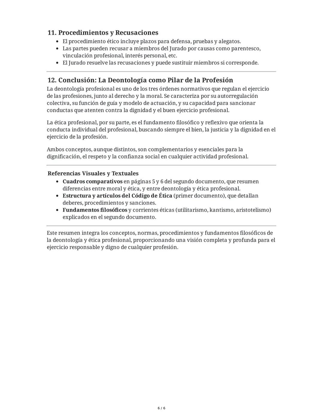 Resumen Integral: Deontología y Ética Profesional
1. Introducción a la Deontología y Ética Profesional
La deontología profesional y la ética
