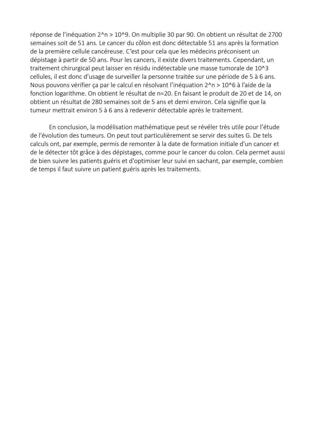 Le cancer est une des plus grandes causes de mortalité. Un cancer est une pathologie
caractérisée par la présence d'une tumeur maligne. En i