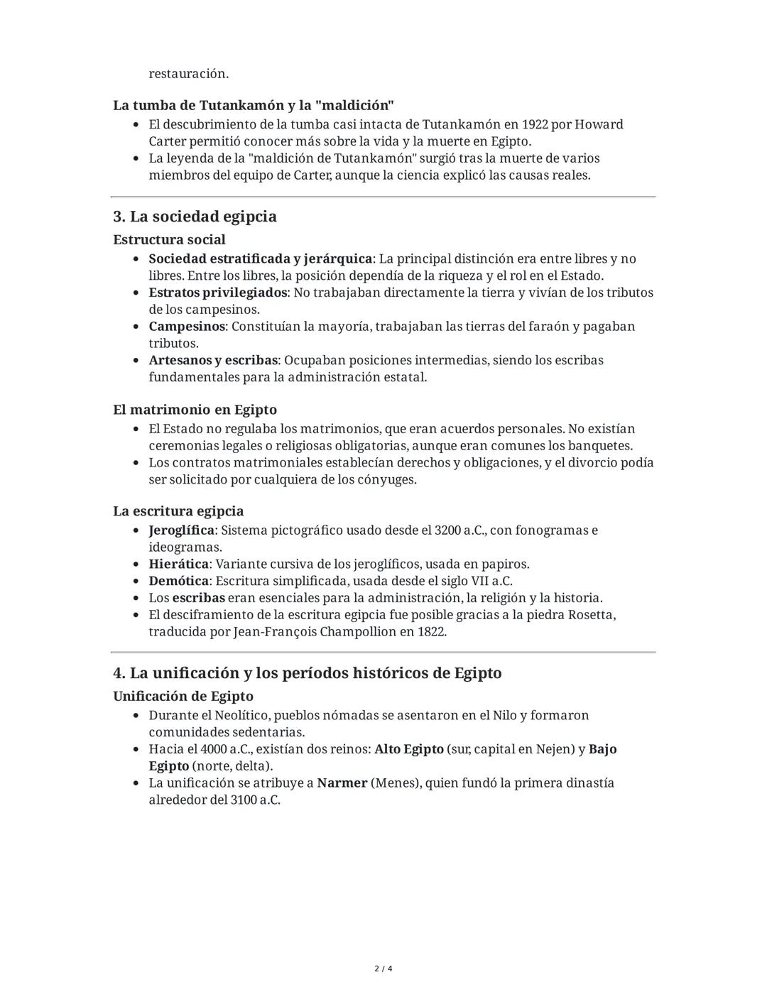 El Antiguo Egipto: Geografía, Sociedad, Economía y Religión
1. El río Nilo y la civilización egipcia
Características principales del río Nil