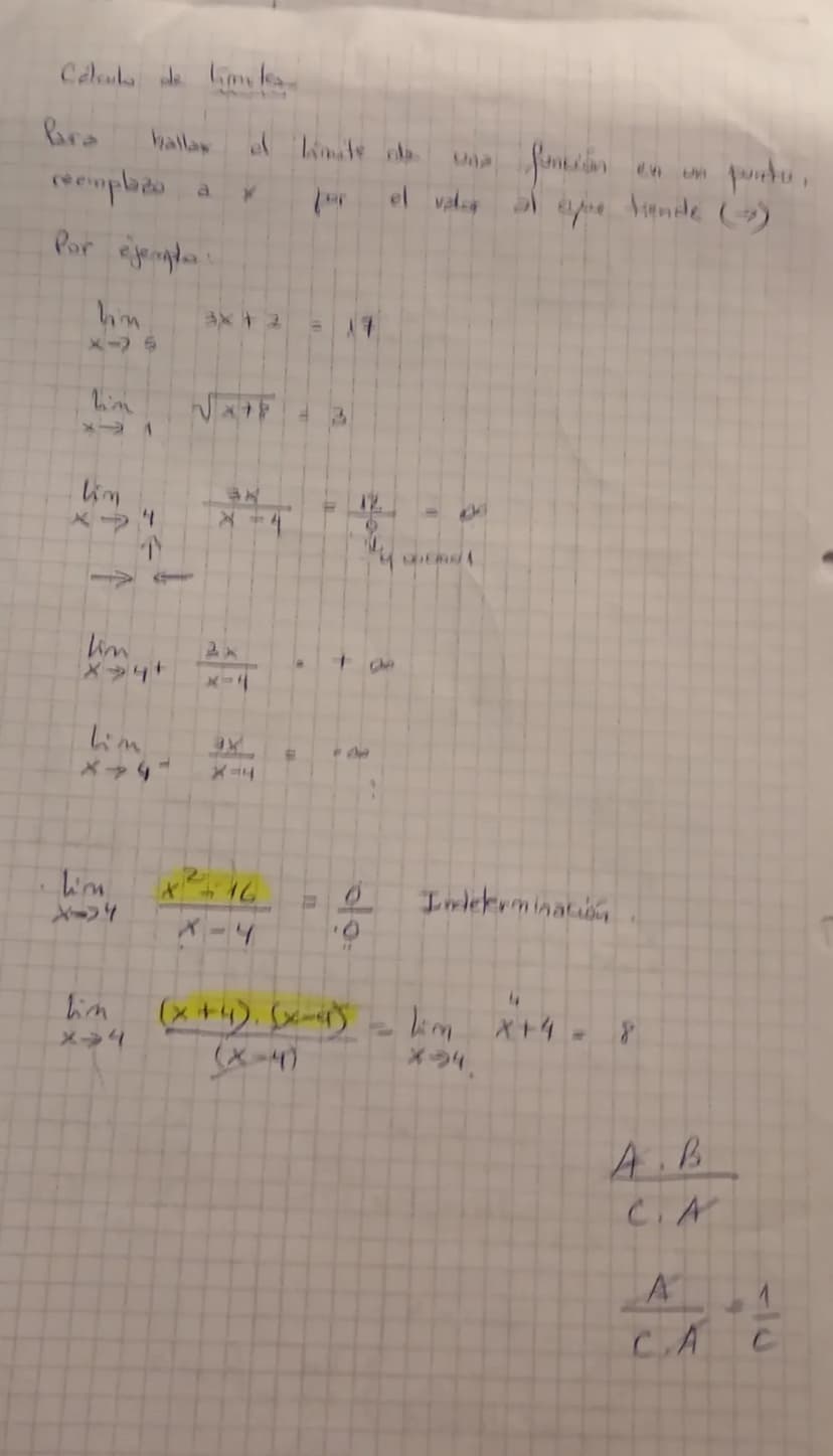 Limite
lin
X→ 8
número del
eje x
faz
función
NOTA
-5
1
=
↓
Jalor del
eje y
34
کیا
4
メタ
60
(-5)=4
₤ (4) = 3
hin
X44+
f(x)
=
lim fα) = 1
X-4-
