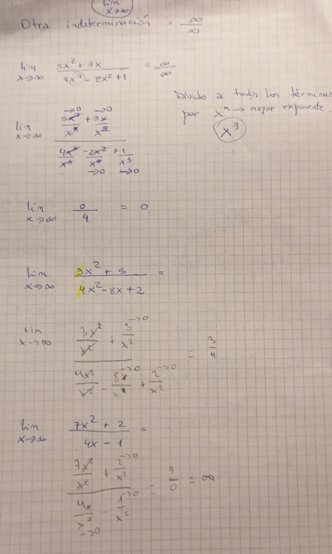 Limite
lin
X→ 8
número del
eje x
faz
función
NOTA
-5
1
=
↓
Jalor del
eje y
34
کیا
4
メタ
60
(-5)=4
₤ (4) = 3
hin
X44+
f(x)
=
lim fα) = 1
X-4-
