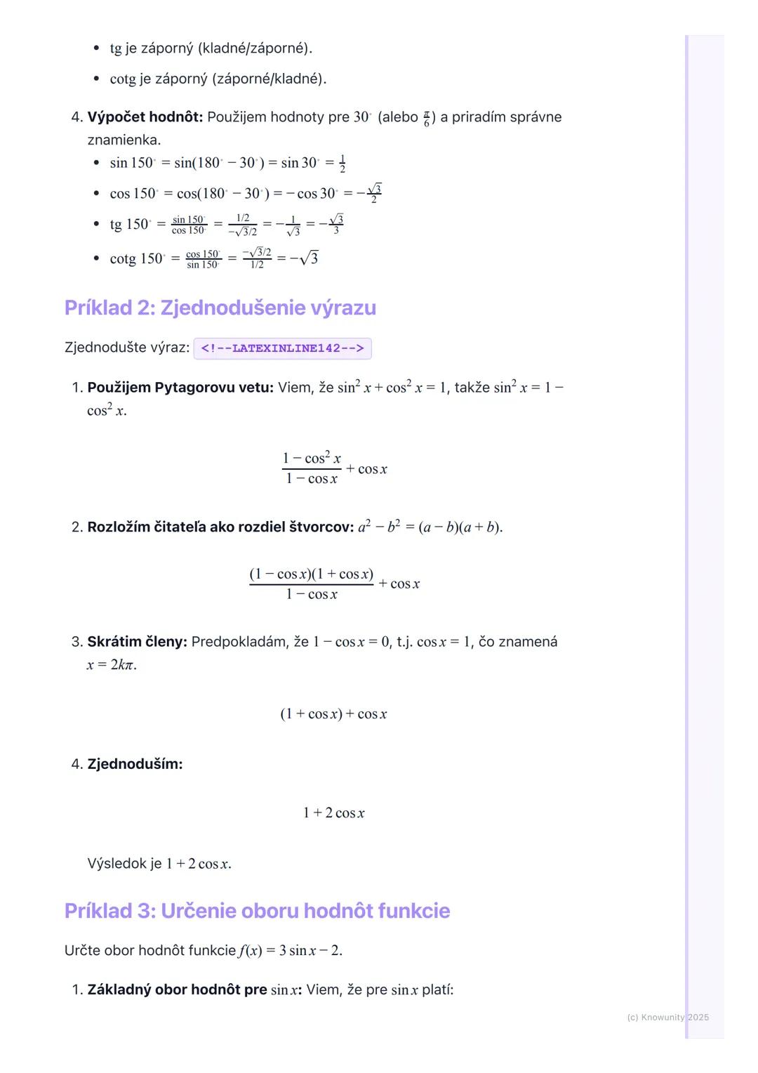 # Goniometrické funkcie

1. Prehľad a úvod

Goniometrické funkcie sú super dôležitá časť matematiky, ktorá sa zaoberá
vzťahmi medzi uhlami a