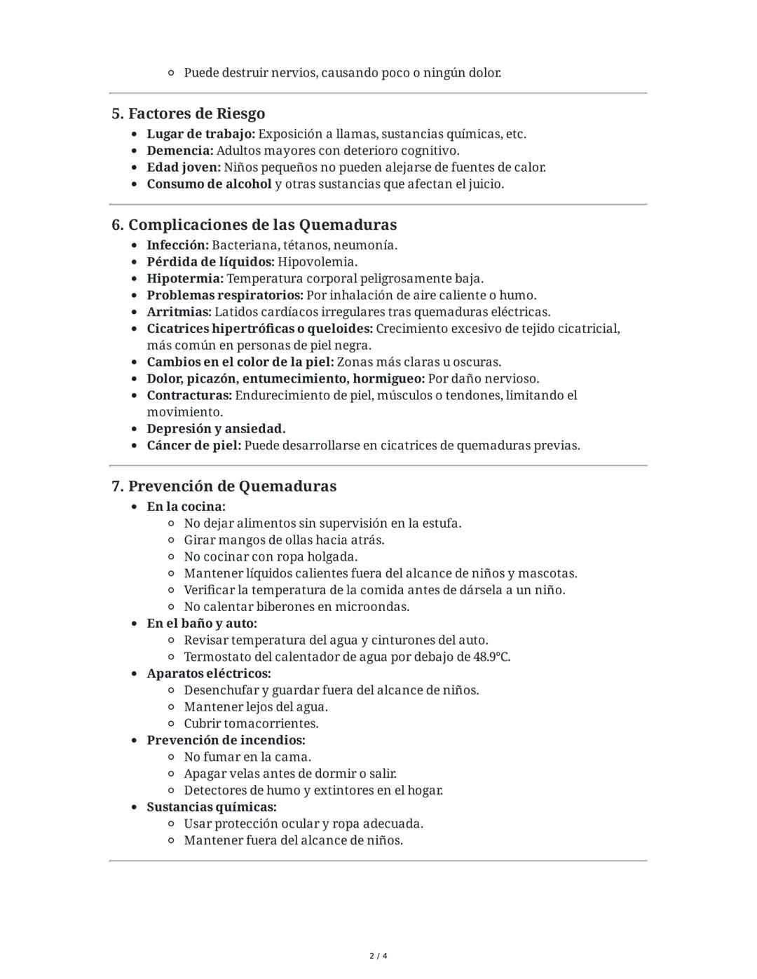 Primeros Auxilios: Quemaduras
1. Introducción a las Quemaduras
Las quemaduras son lesiones en los tejidos causadas por la exposición excesiv