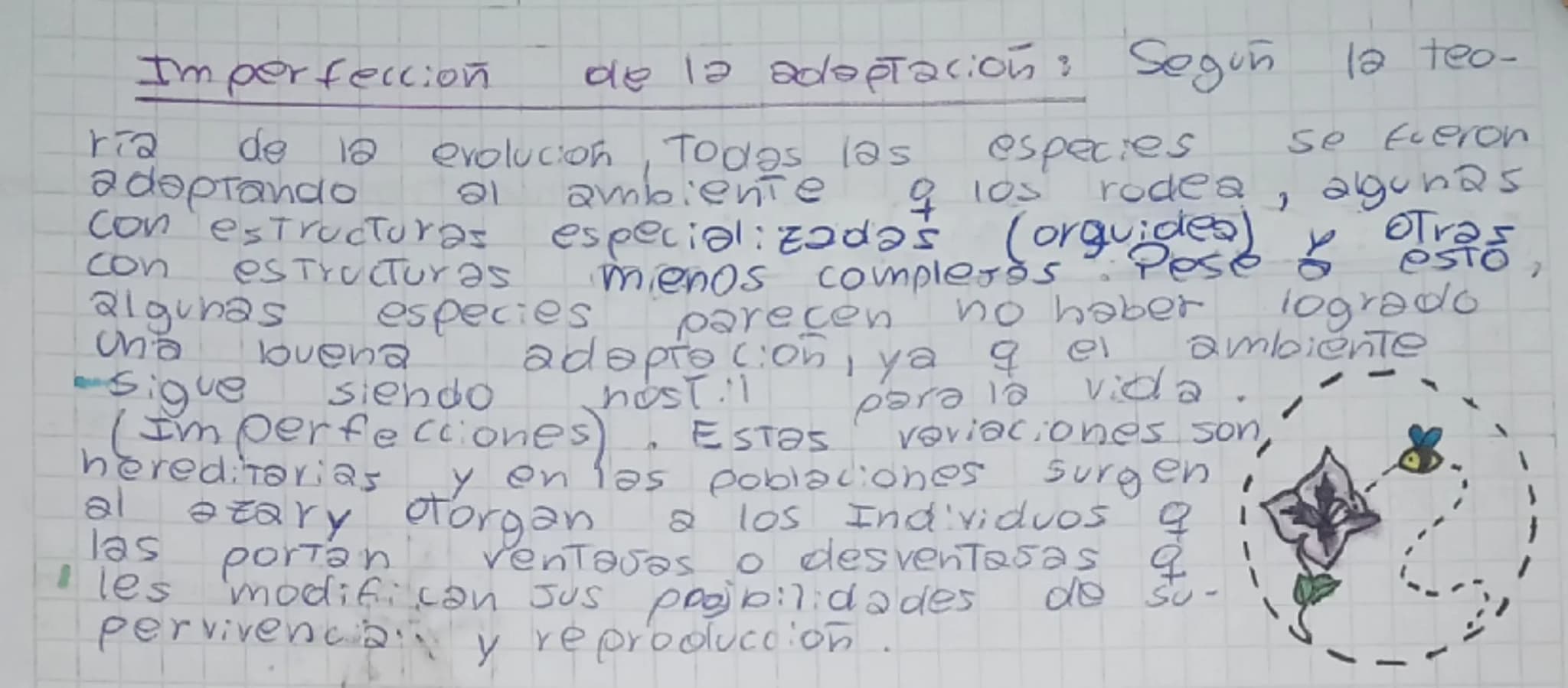 reguntar
resumien Evolucion Biologra
¿Qué es la evolución?
se anal Zah
Es un proceso biológico aplicado a una poblacion
en un lapso de tiemp