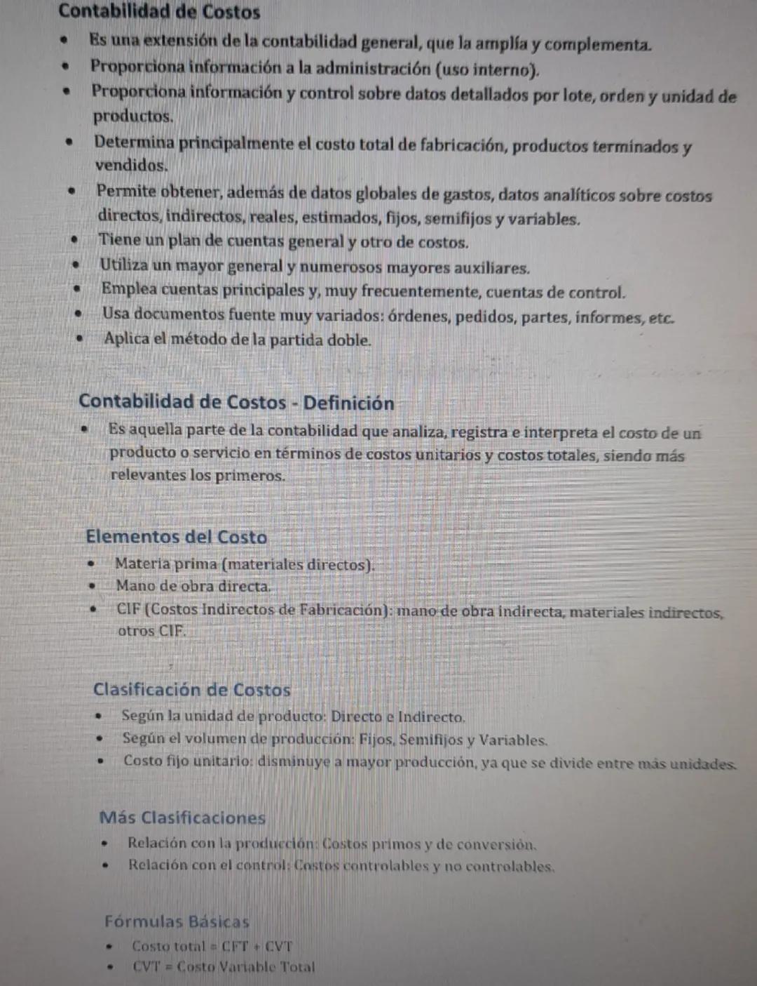 Resumen de Contabilidad General y de
Costos
Comparación entre Empresa Comercial e Industrial
Comercial
- Vende los bienes tal como se los co
