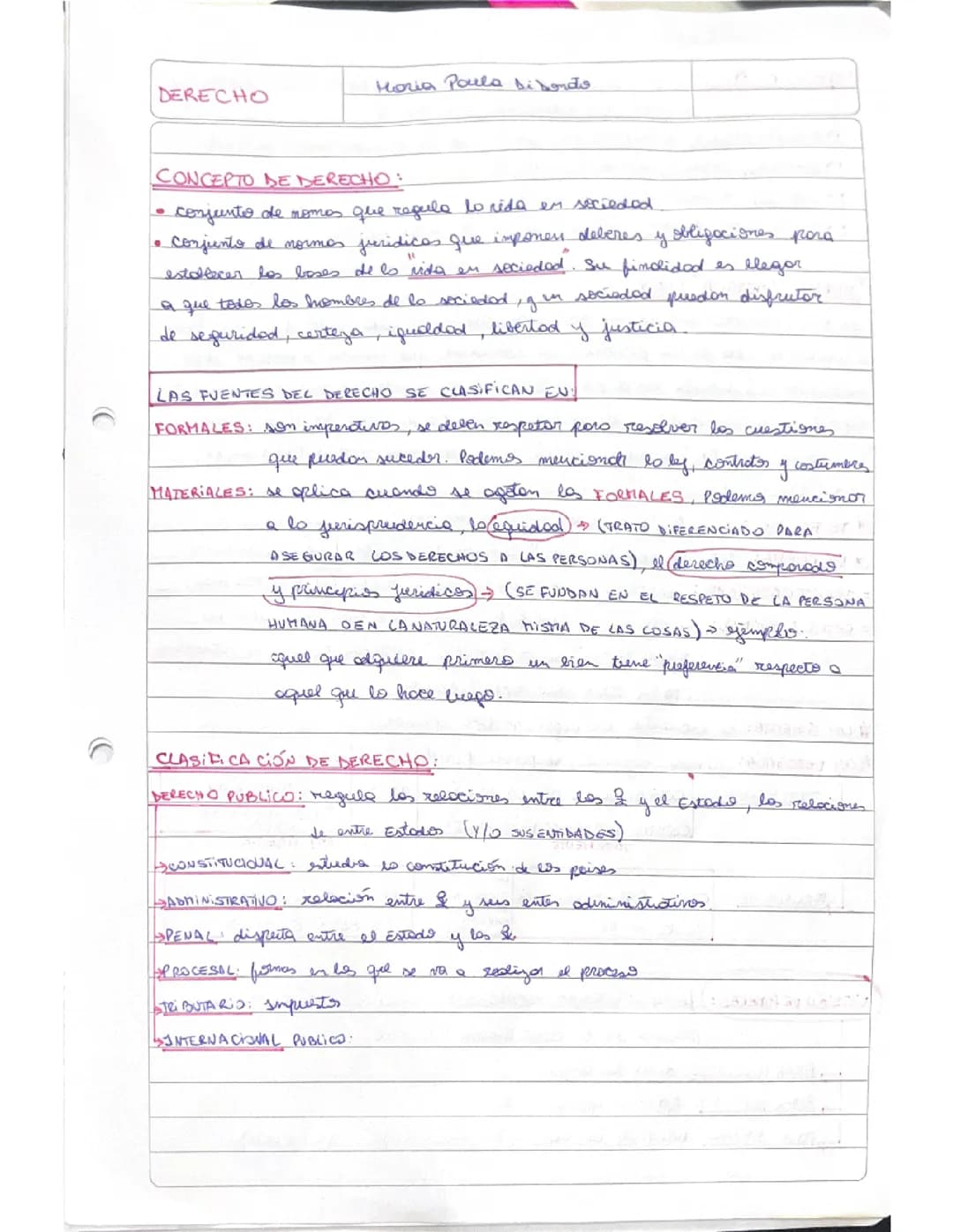 Derecho 