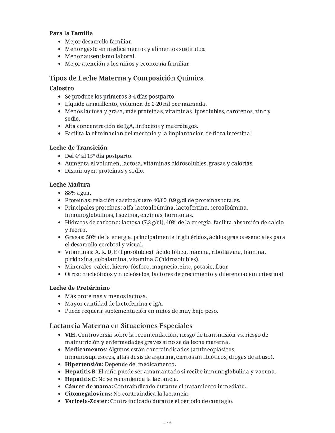 Introducción
Capítulo 7: Lactancia Materna
La lactancia materna ha sido objeto de múltiples estudios desde el año 2000, especialmente
por la