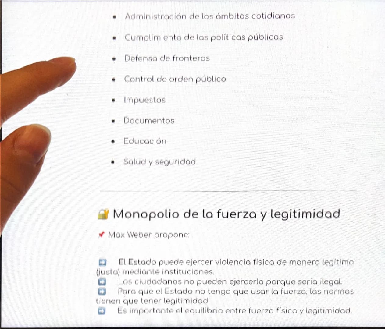 # El Estado

- Es el modo de organización política y jurídica de una comunidad.
Está compuesto por instituciones que concentran el poder pol