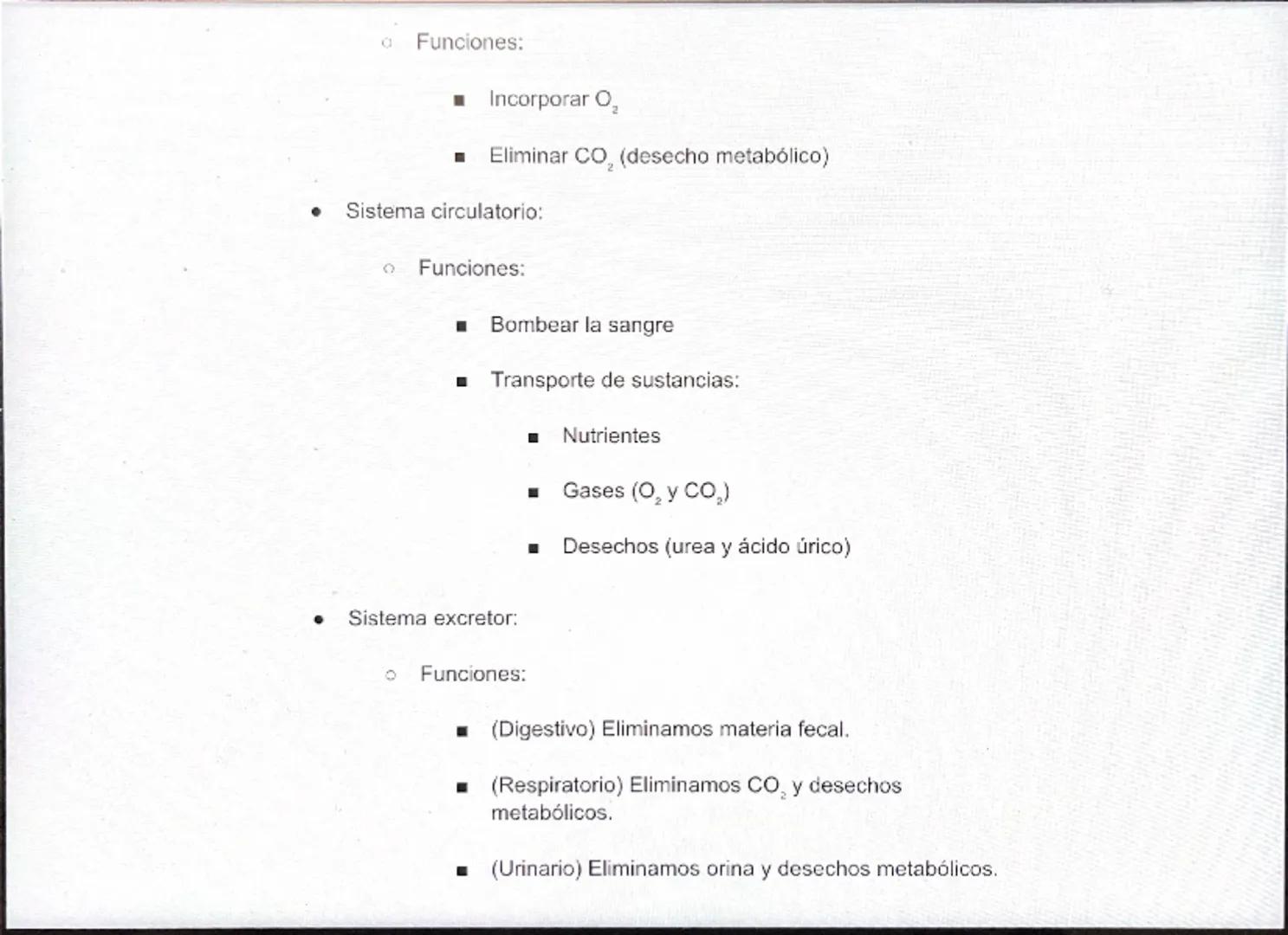 Sistemas

•. Un sistema es el conjunto de elementos que tienen una organización
e interacción para cumplir una función.

Los organismos son 