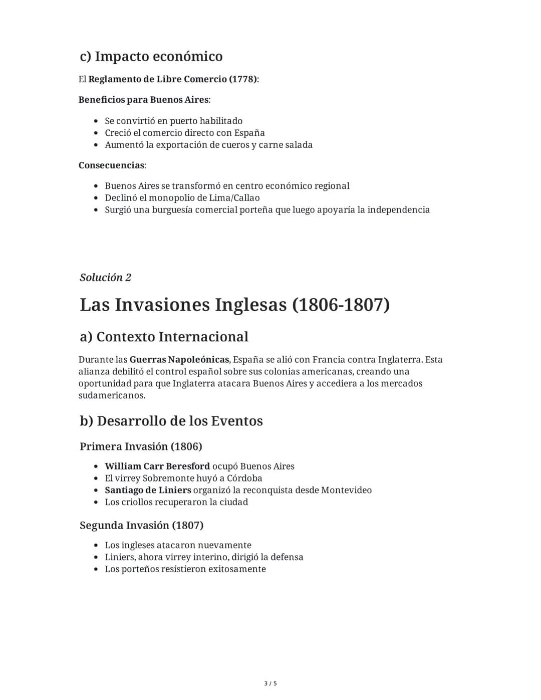 1 June 2025
Reformas Borbónicas, Invasiones Inglesas y
Revolución de Mayo
Tarea 1
Análisis de las Reformas Borbónicas
Basándote en tus apunt