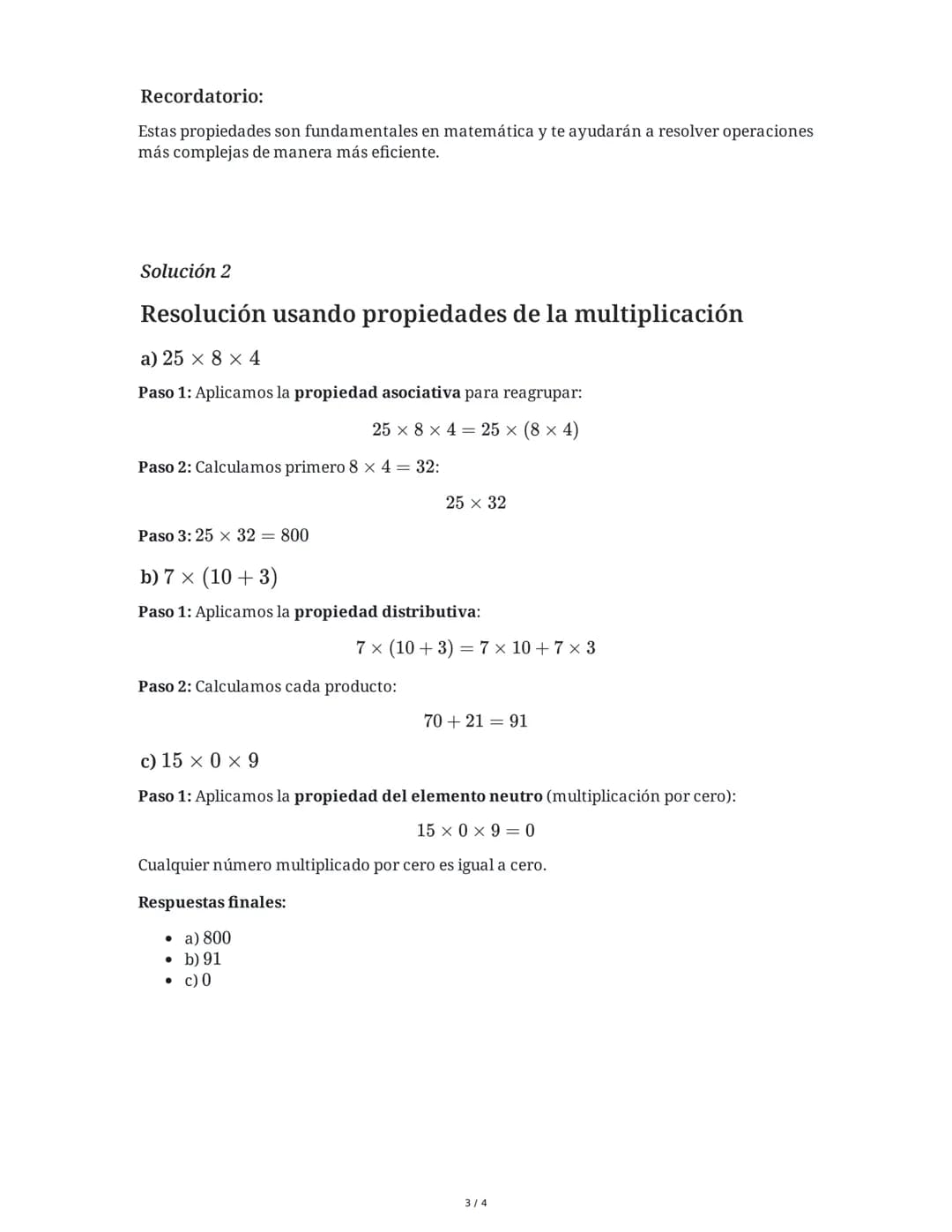 Multiplicación y sus Propiedades
6 June 2025
Tarea 1
Identificación y aplicación de propiedades
Observa las siguientes operaciones y identif